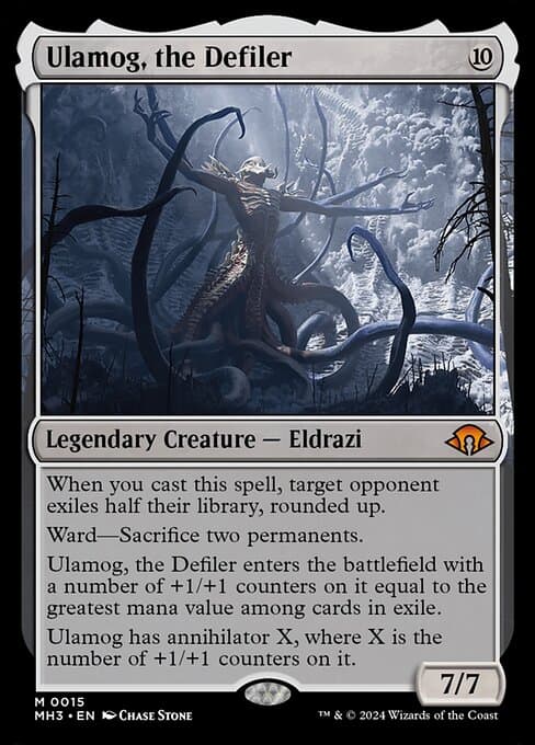 Ulamog, the Defiler 2024 Magic: The Gathering Modern Horizons 3 Borderless