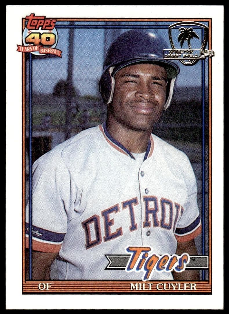 Milt Cuyler 1991 topps Topps