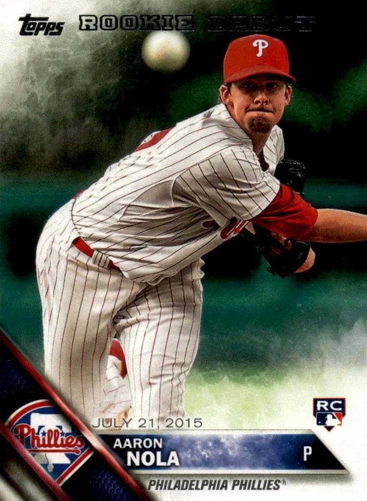 Aaron Nola 2016 topps Topps Update