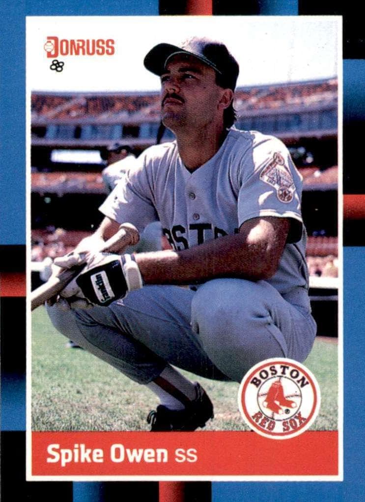 Spike Owen 1988 panini Donruss