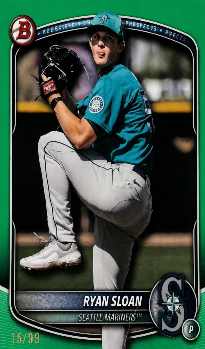 Ryan Sloan trading card