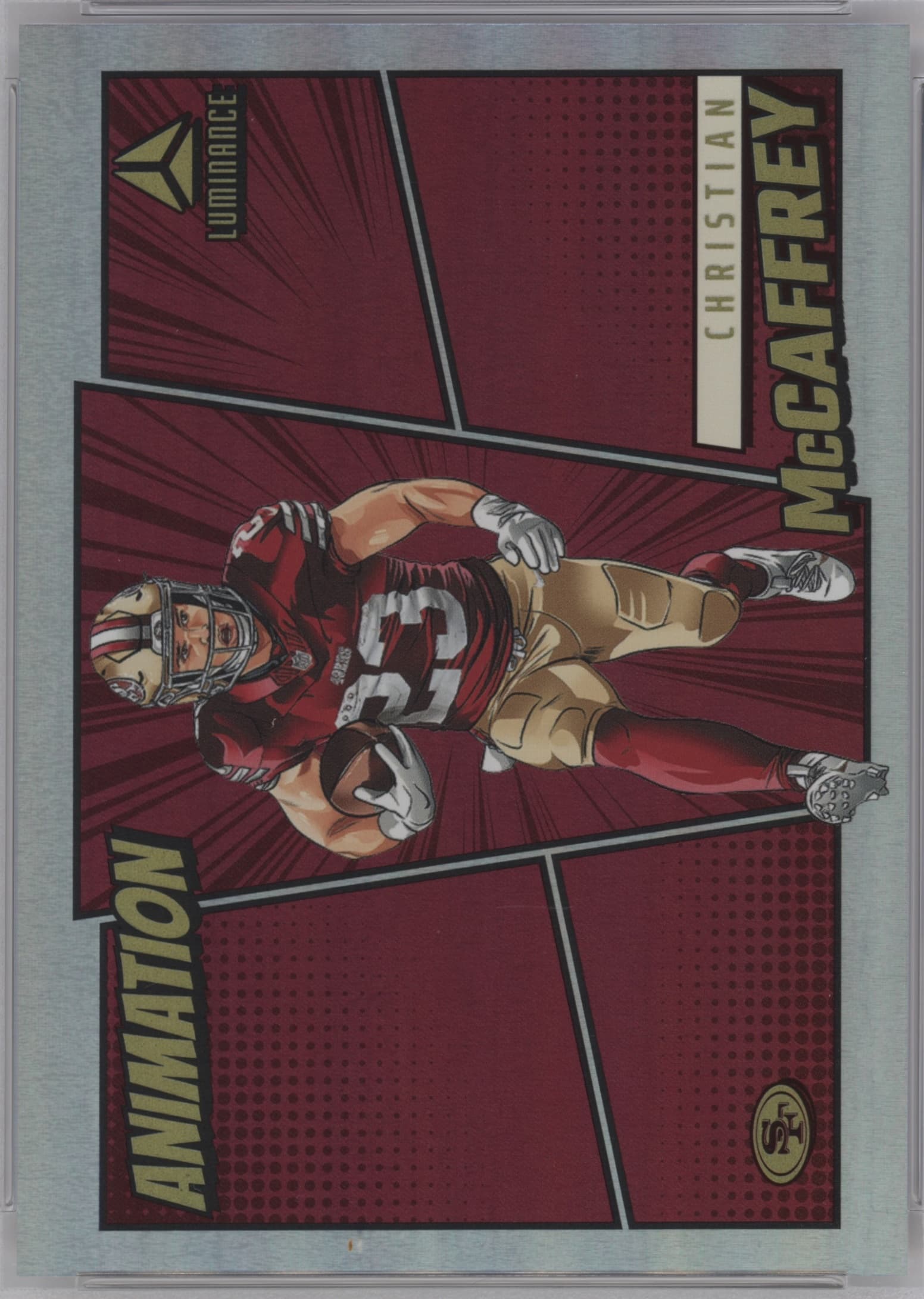 Christian McCaffrey 2024 panini Panini Luminance