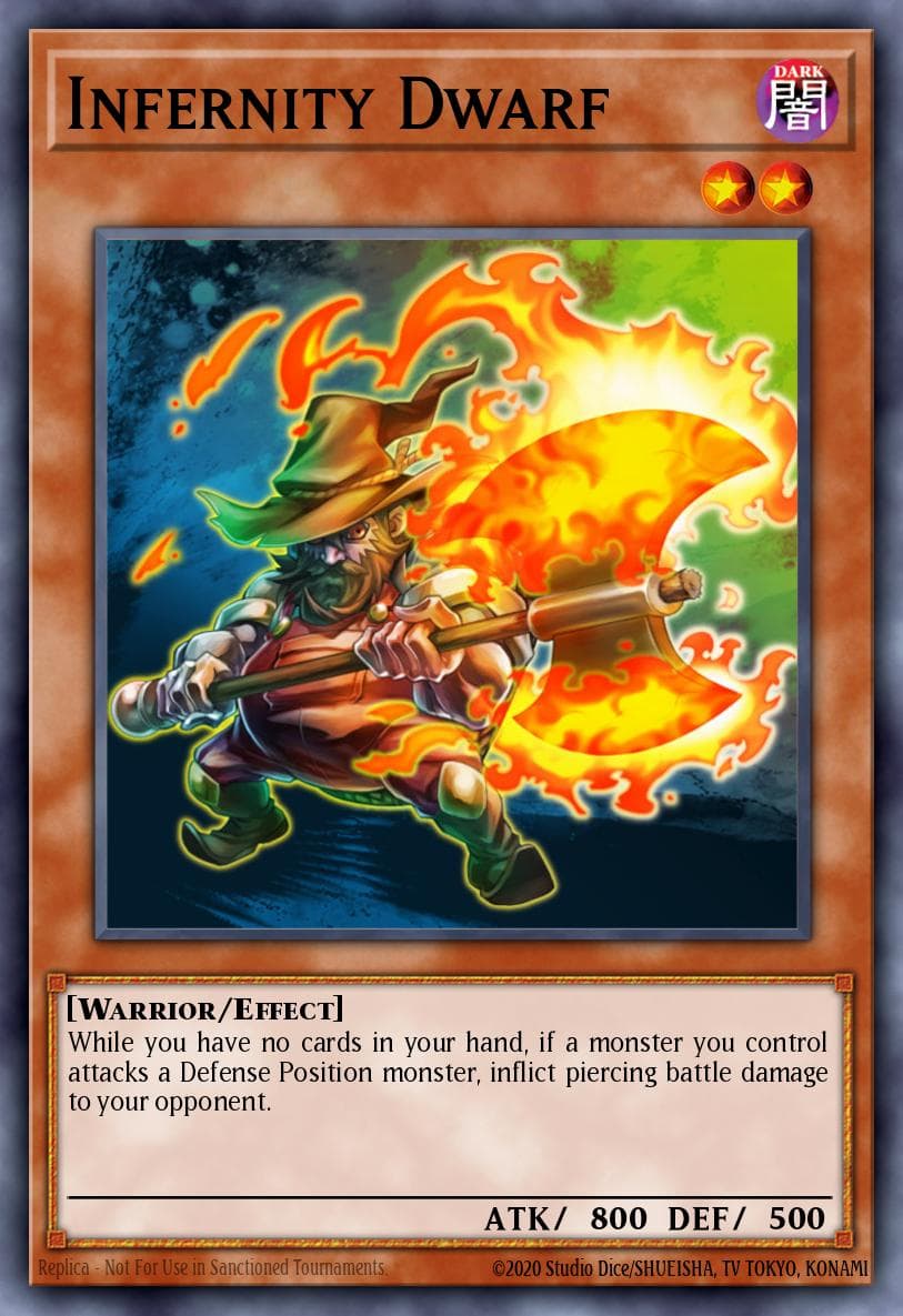 Infernity Dwarf 2010 Yu-Gi-Oh! Gold Series 3