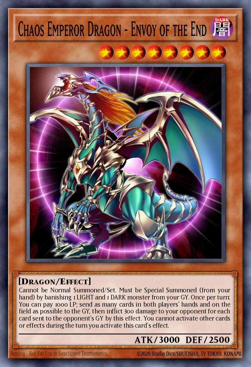 Chaos Emperor Dragon - Envoy of the End 2003 Yu-Gi-Oh!