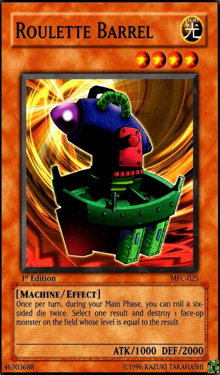 Roulette Barrel 2003 Yu-Gi-Oh! Magician's Force