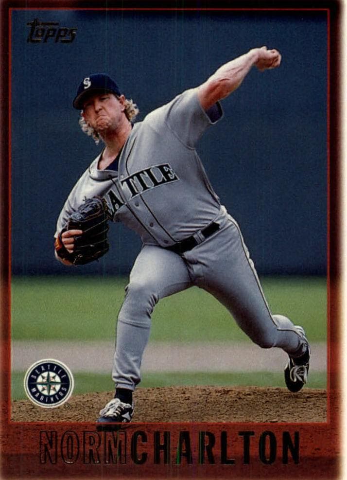 Norm Charlton 1997 topps Topps