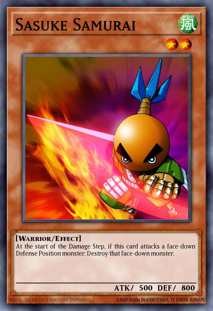 Sasuke Samurai 2005 Yu-Gi-Oh!