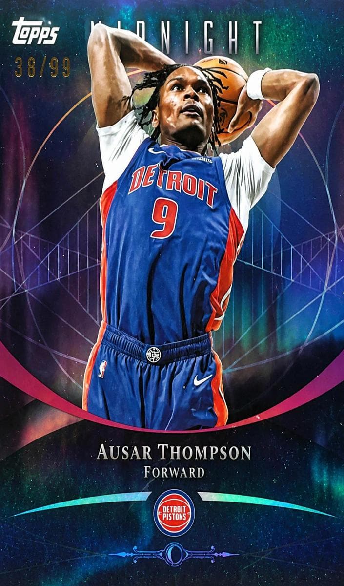 Ausar Thompson 2025 topps Topps Midnight