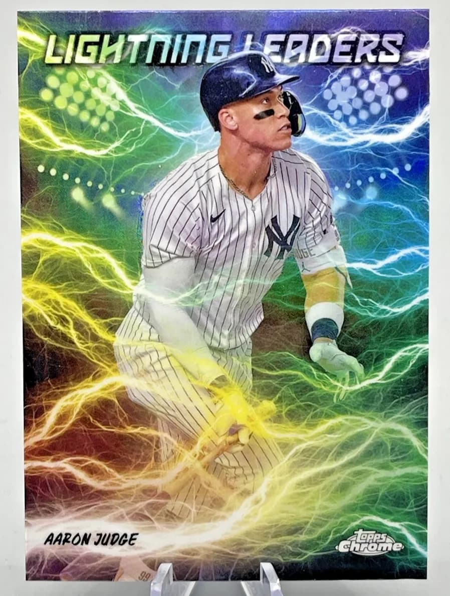 Aaron Judge 2025 topps Topps Chrome