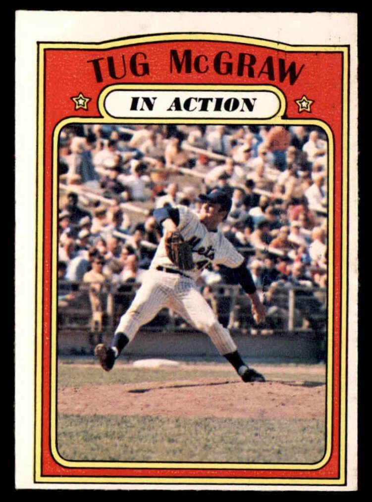 Tug McGraw 1972 topps O-Pee-Chee