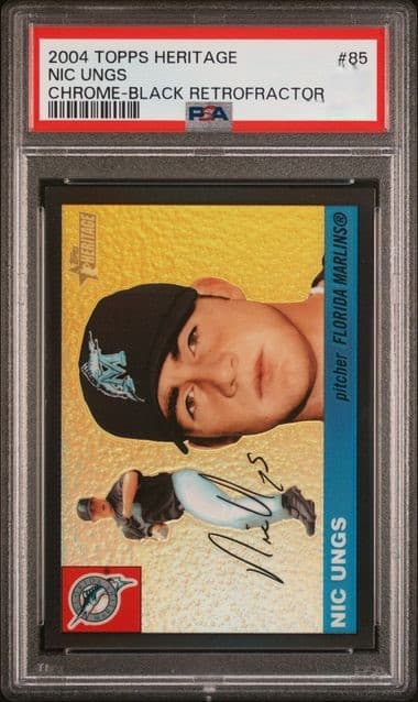 Nic Ungs 2004 topps