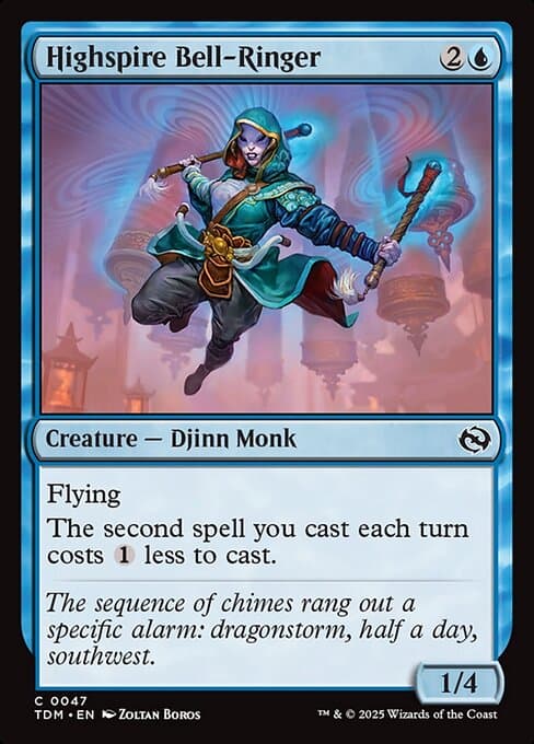 Highspire Bell-Ringer 2025 Magic: The Gathering Tarkir: Dragonstorm