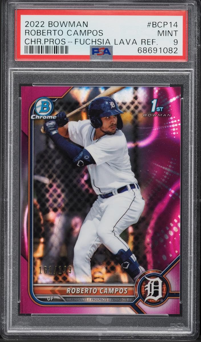 Roberto Campos trading card