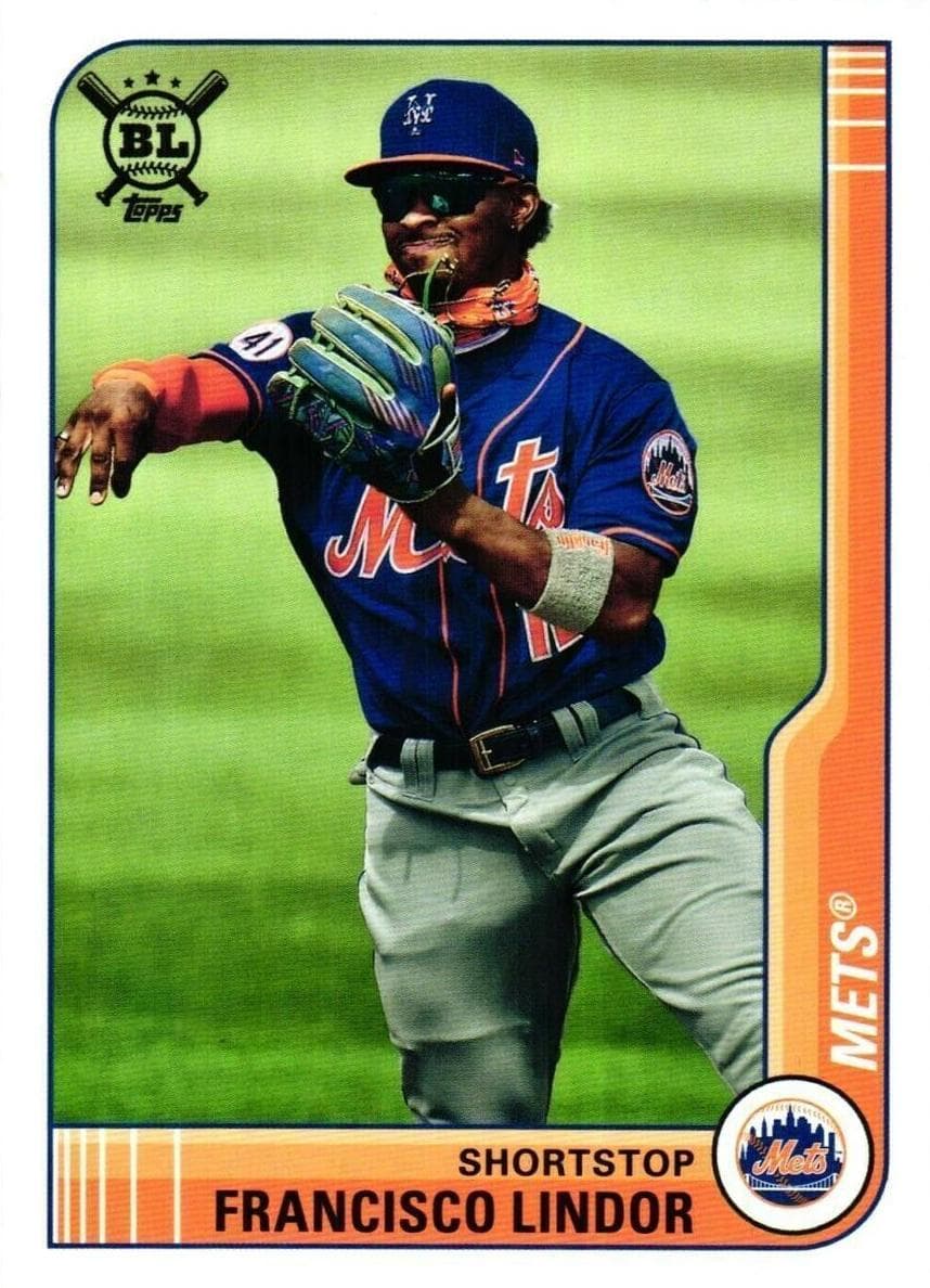 Francisco Lindor 2021 topps