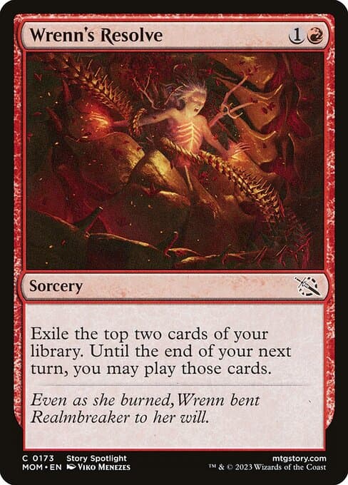 Wrenn's Resolve 2023 Magic: The Gathering March of the Machine