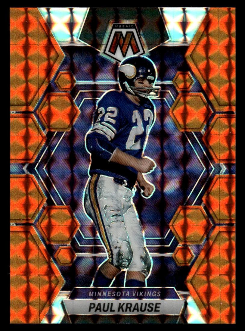 Paul Krause 2023 panini Panini Mosaic