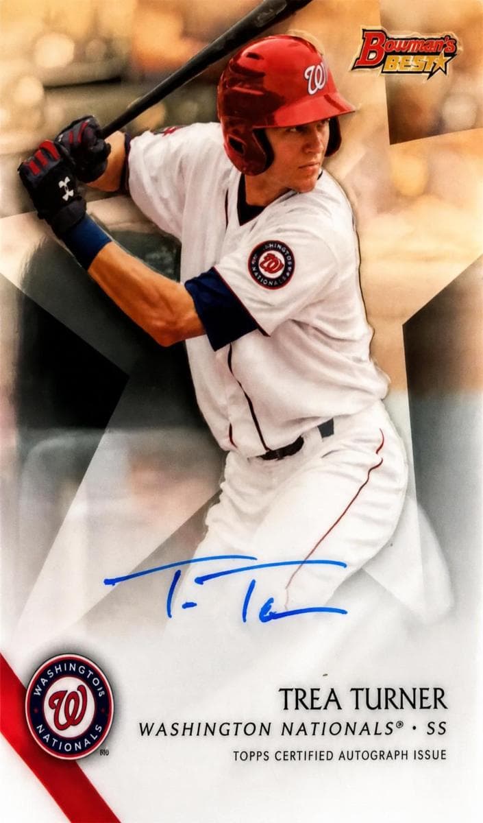Trea Turner 2015 bowman