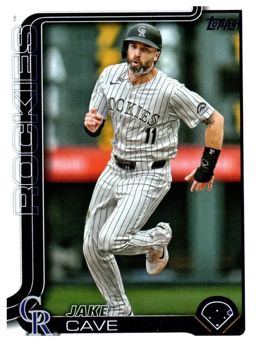 Jake Cave trading card