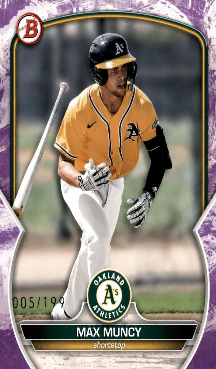 Max Muncy 2023 bowman Bowman