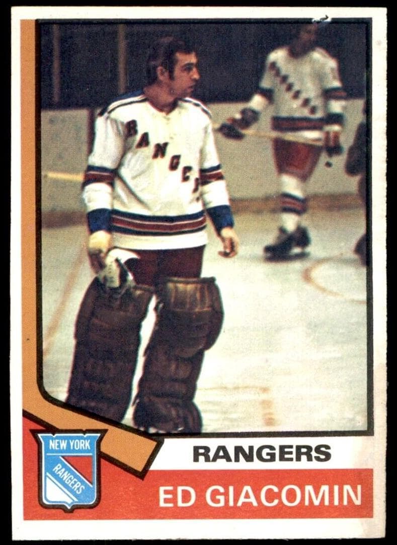 Ed Giacomin 1974 topps Topps