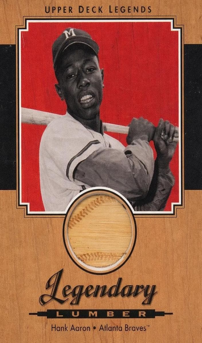 Hank Aaron 2001 upper-deck