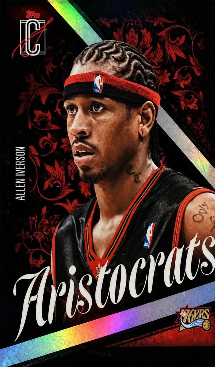 Allen Iverson 2025 topps Topps Signature Class