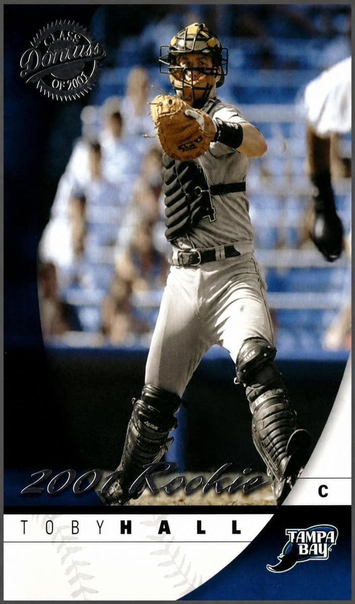 Toby Hall 2001 panini Class Of 2001
