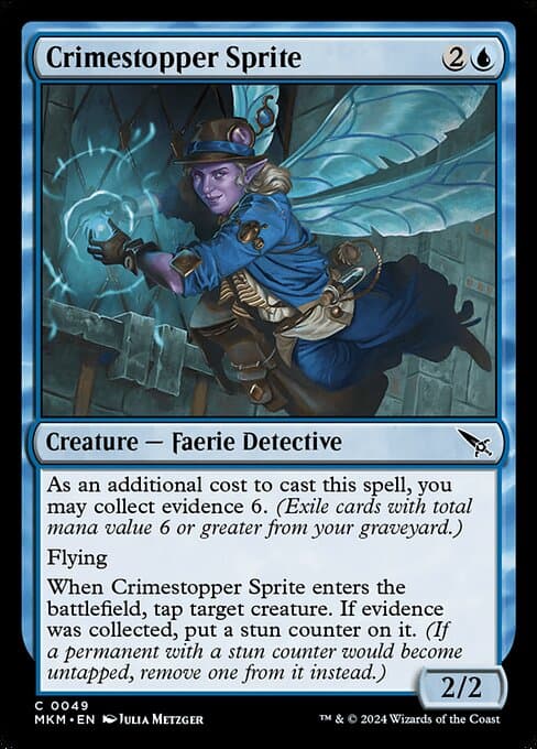 Crimestopper Sprite 2024 Magic: The Gathering Murders at Karlov Manor