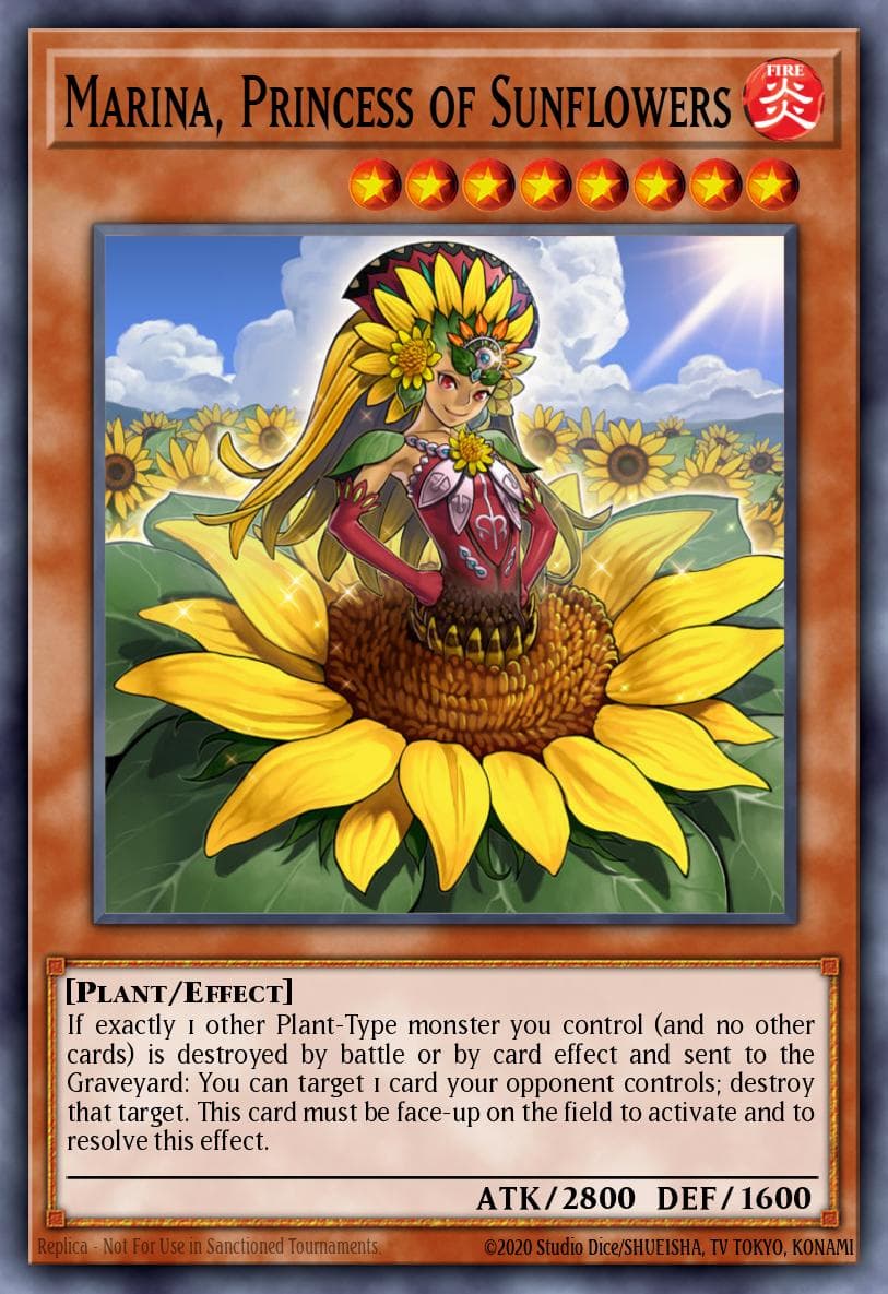 Marina, Princess of Sunflowers #SHSP-EN040