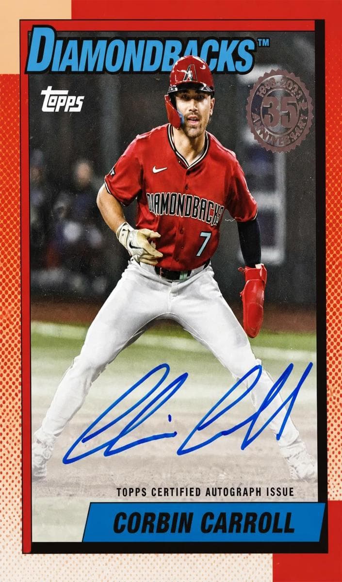 Corbin Carroll 2025 topps Topps