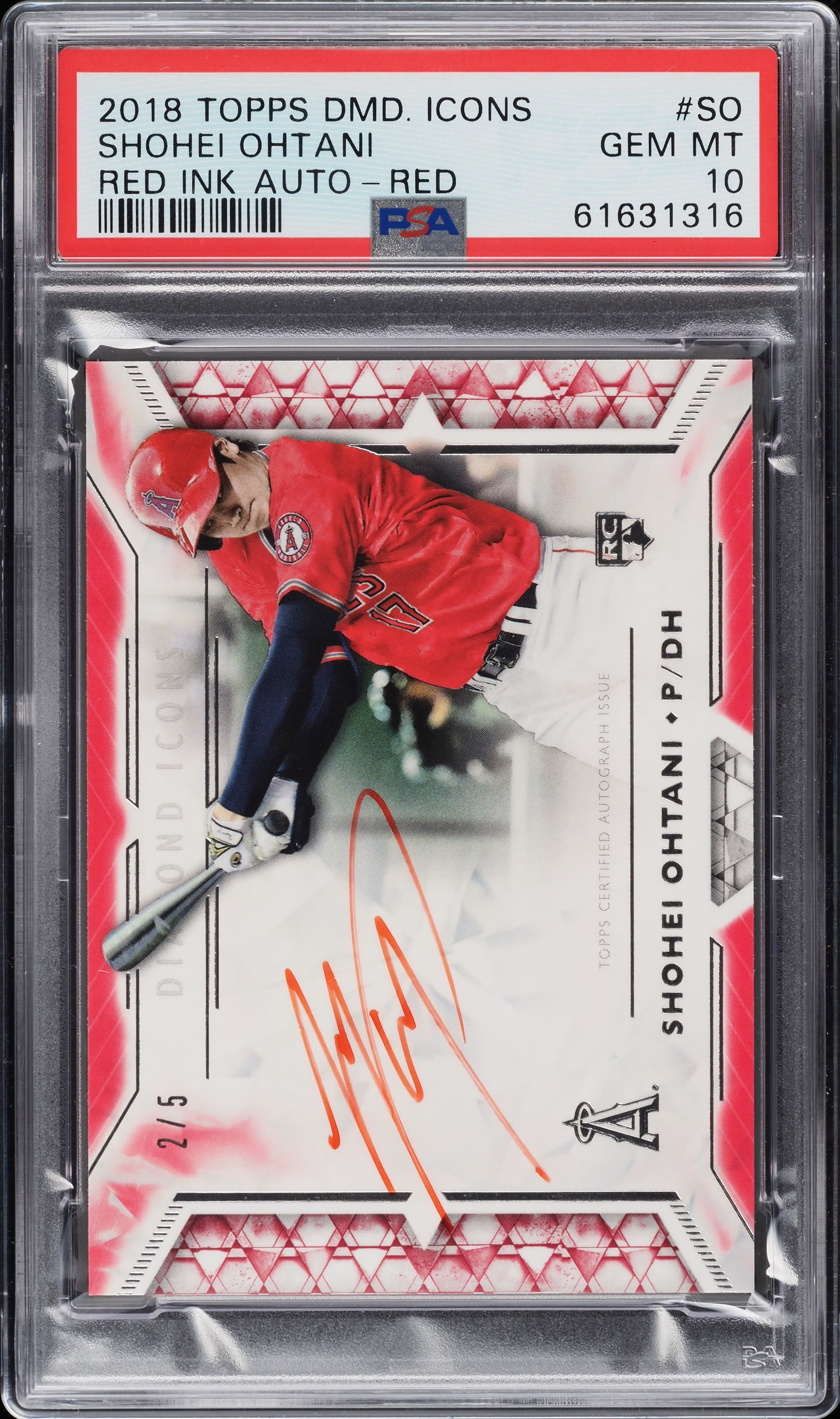 Shohei Ohtani 2018 topps