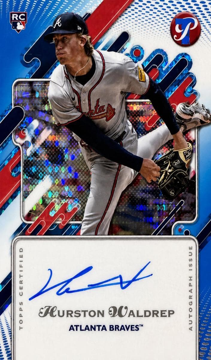 Hurston Waldrep 2025 topps Topps Pristine