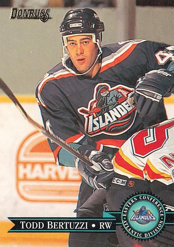 Todd Bertuzzi 1995 panini Donruss