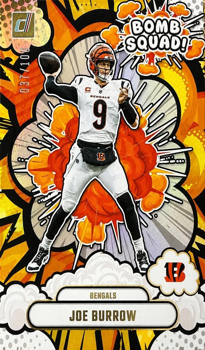 Joe Burrow 2025 panini Donruss