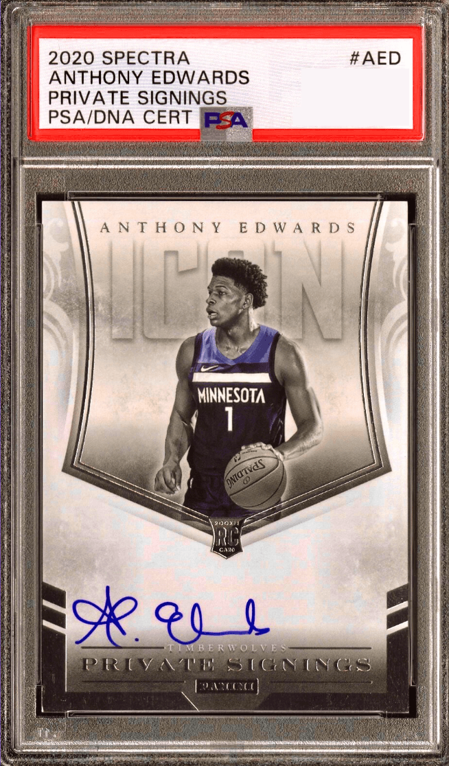 Anthony Edwards 2020 panini
