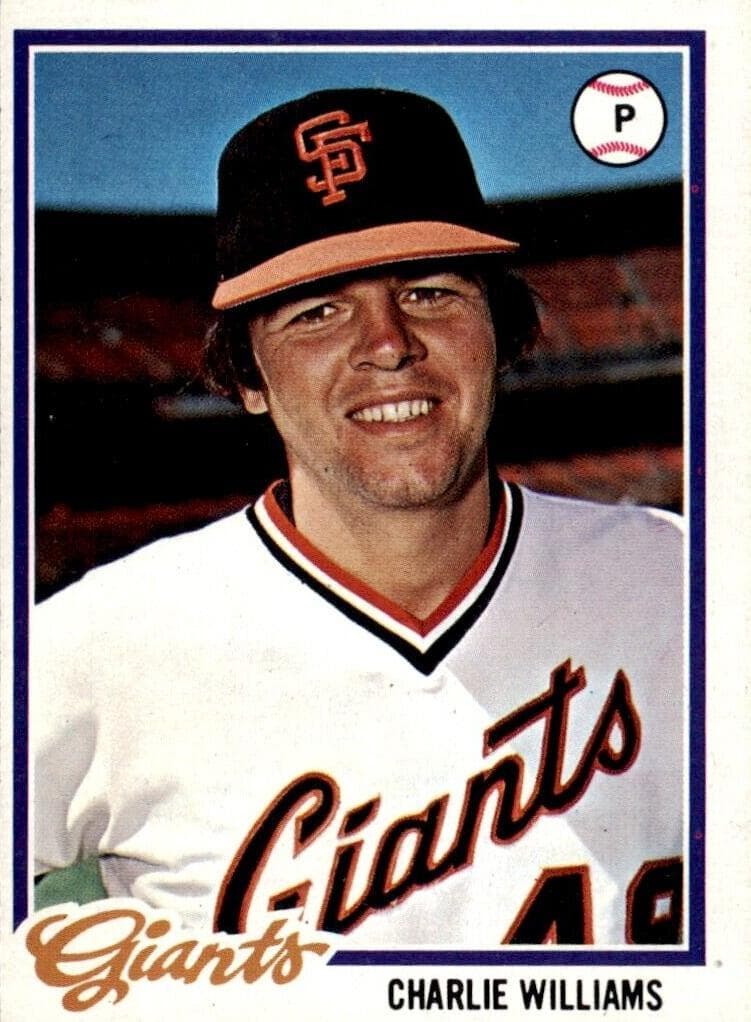 Charlie Williams 1978 topps Topps
