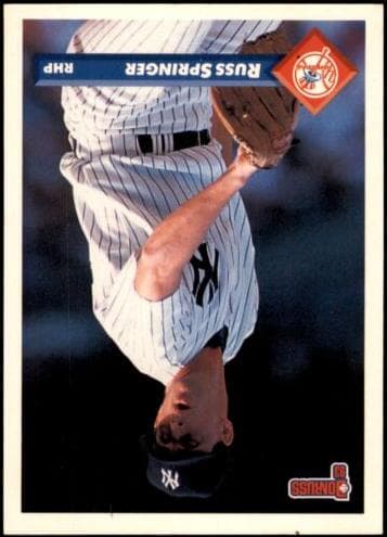 Russ Springer 1993 panini Donruss
