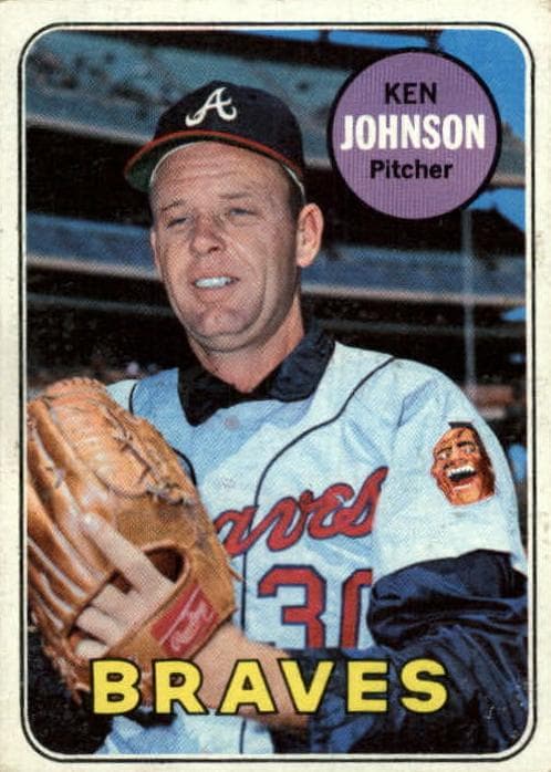 Ken Johnson 1969 topps Topps