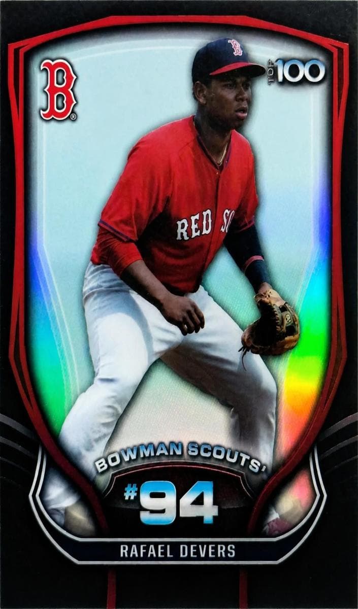 Rafael Devers 2015 bowman Bowman