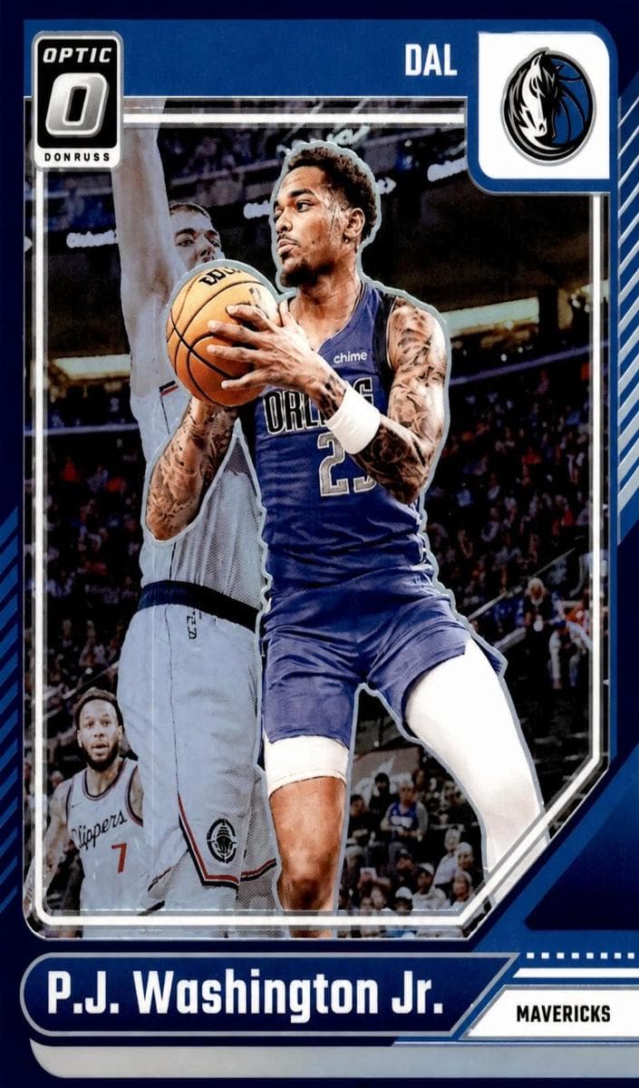 P.J. Washington Jr. 2024 panini Donruss Optic