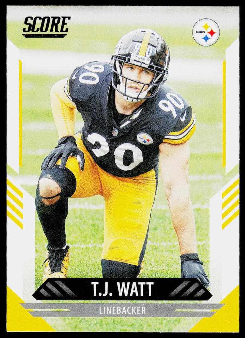 T.J. Watt 2021 panini Score