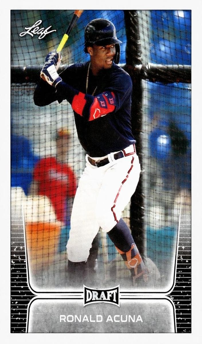 Ronald Acuna 2020 leaf