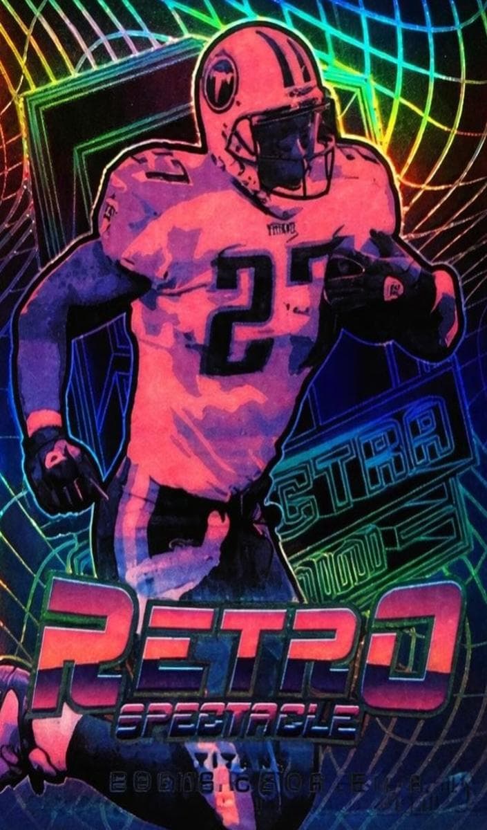 Eddie George trading card