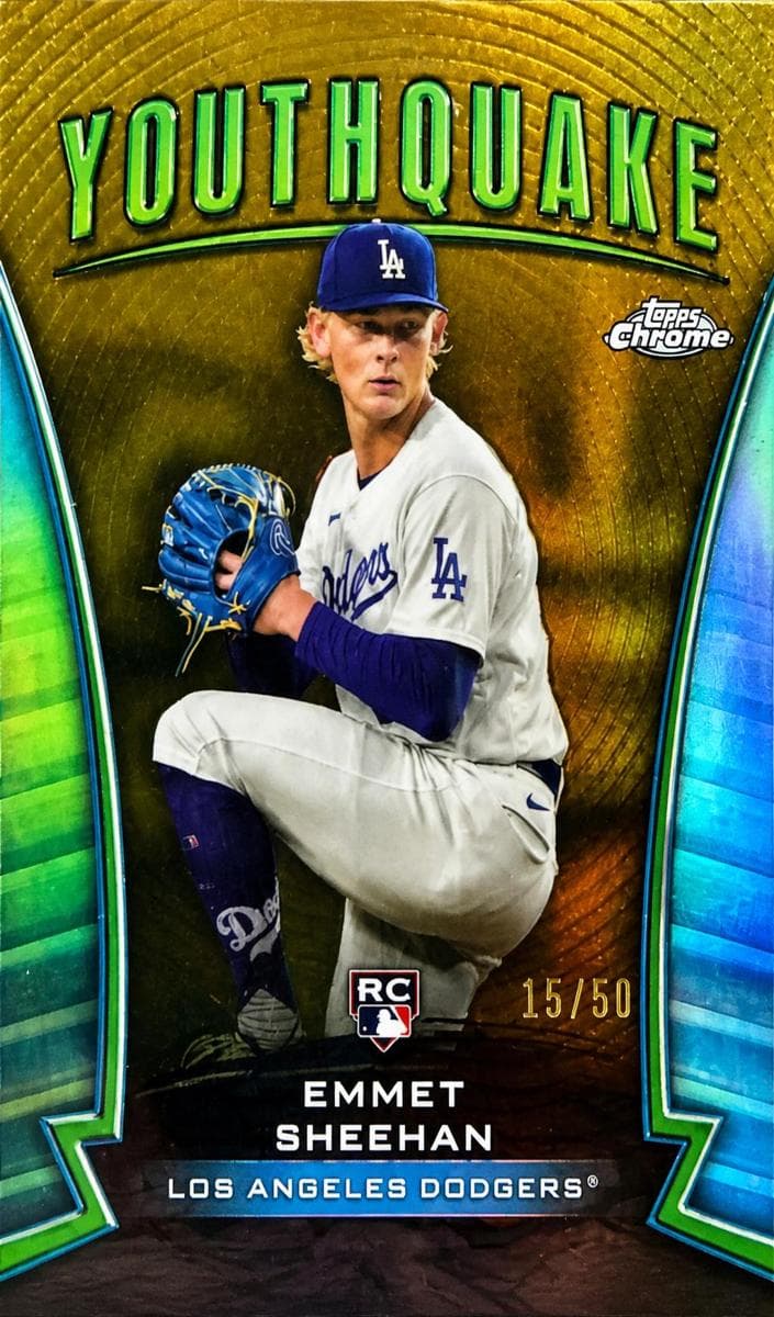 Emmet Sheehan 2024 topps Topps Chrome