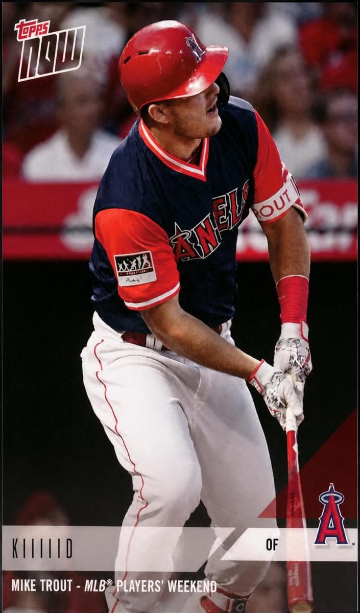 Mike Trout 2018 topps