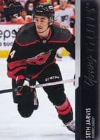 Seth Jarvis 2021 upper_deck Upper Deck Extended Series Young Guns Base