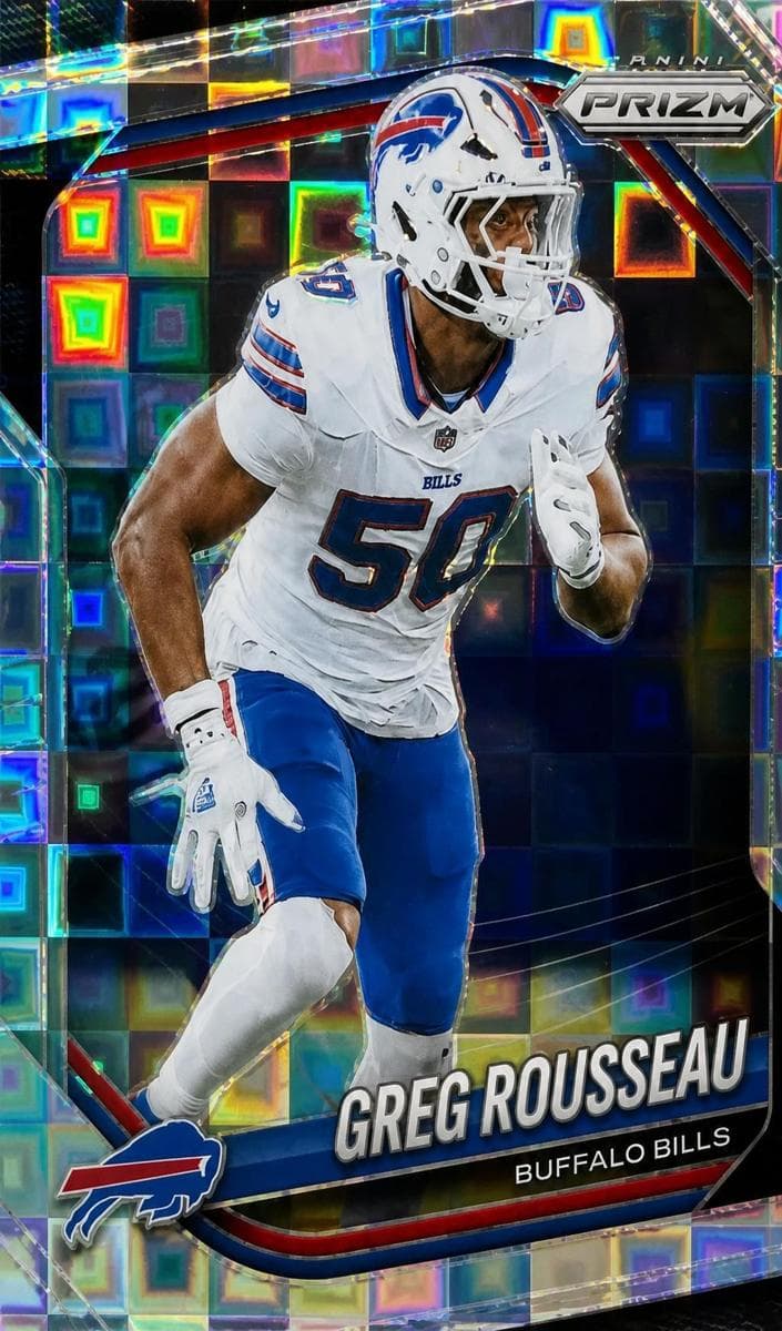Greg Rousseau 2025 panini Panini Prizm