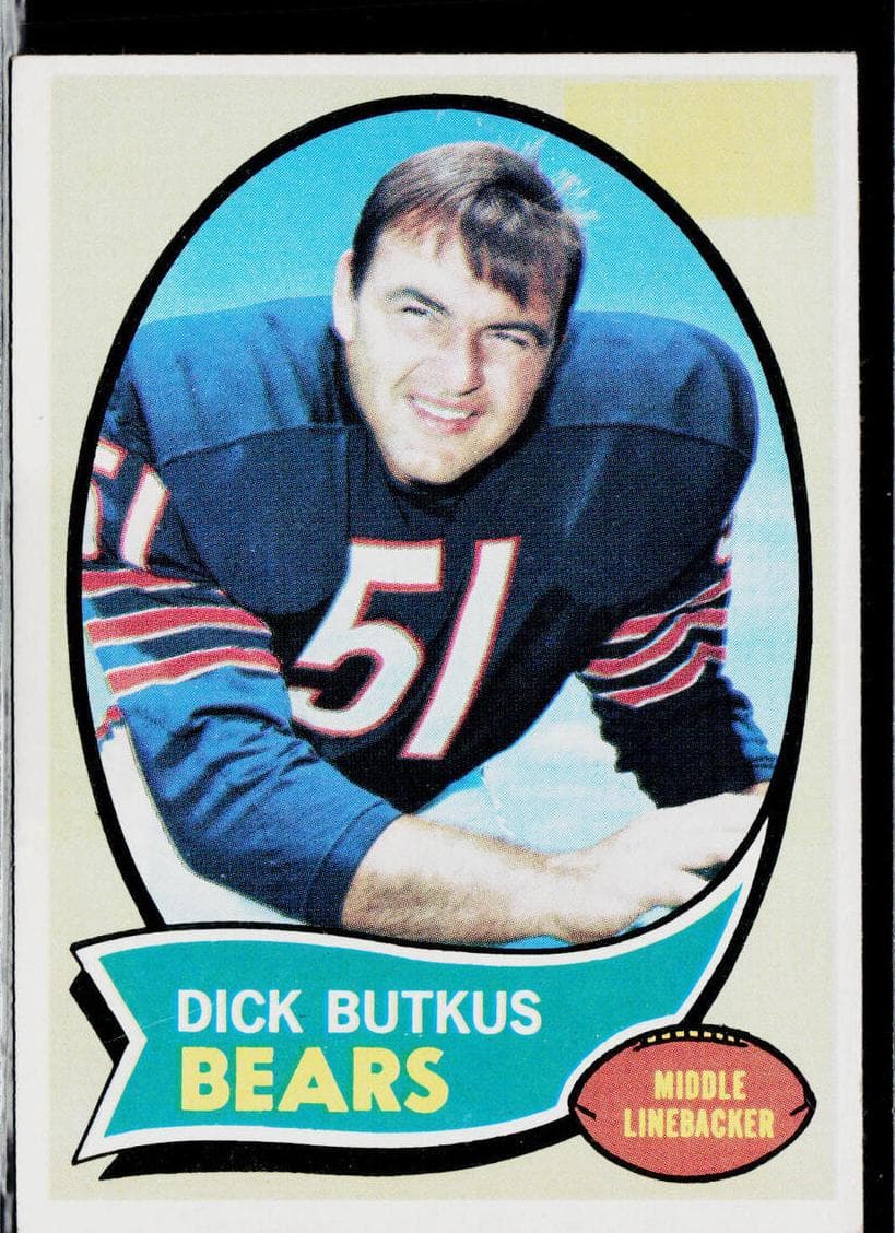 Dick Butkus 1970 topps Topps