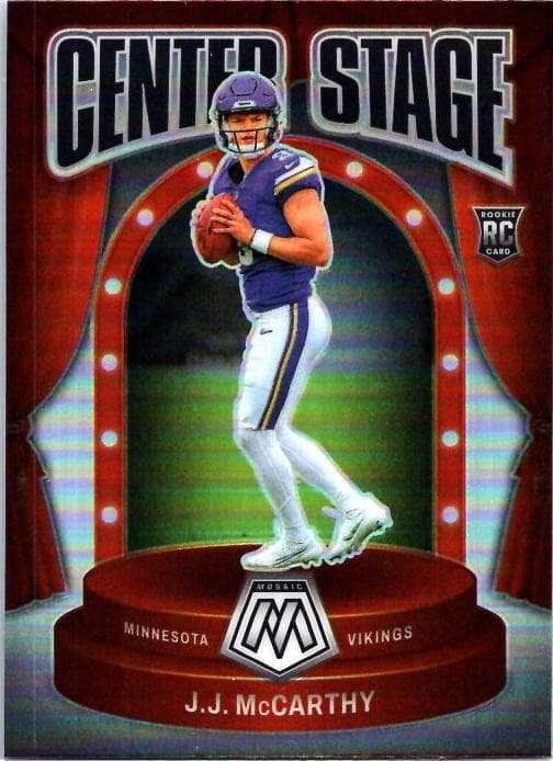 J.J. McCarthy 2024 panini Mosaic