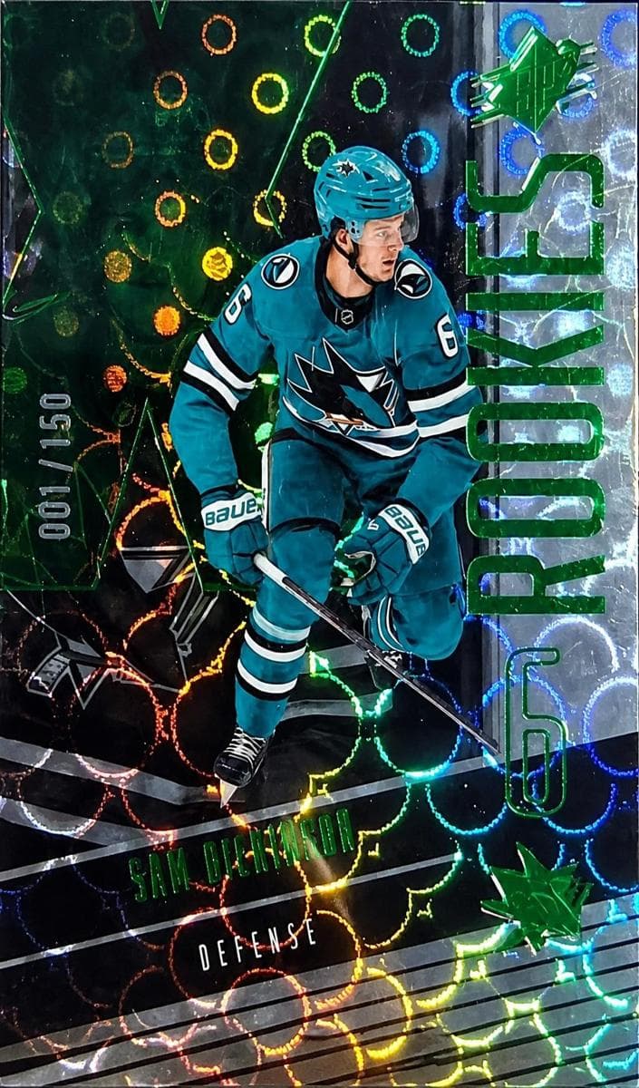 Sam Dickinson trading card